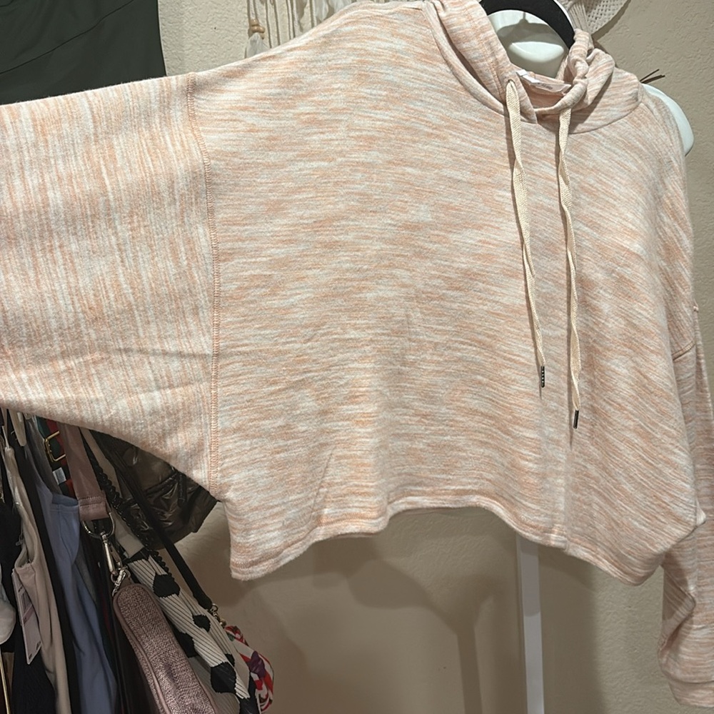 Double Zero Boutique Brand Oversized Hoodie Pullover Size M - Picture 15 of 16